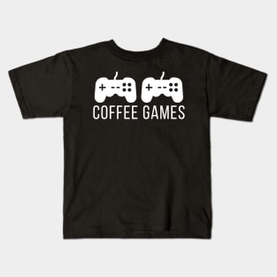 Coffee Games Kids T-Shirt